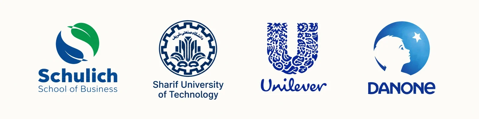 Schulich School of Business, Sharif University of Technology, Unilever, and Danone